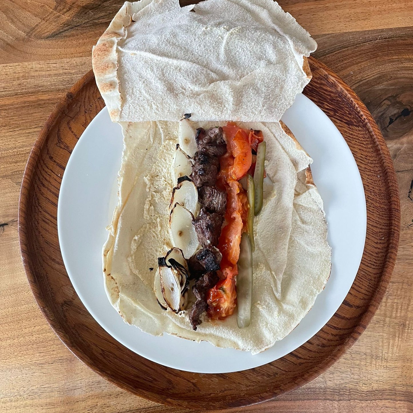 Lahem Mishwe Wrap (Lamb)