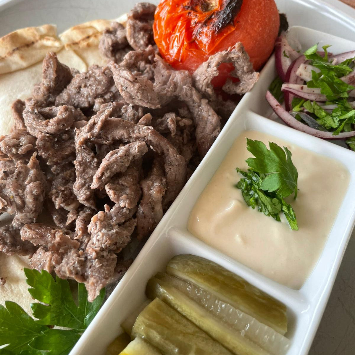 Lamb Shawarma Platter