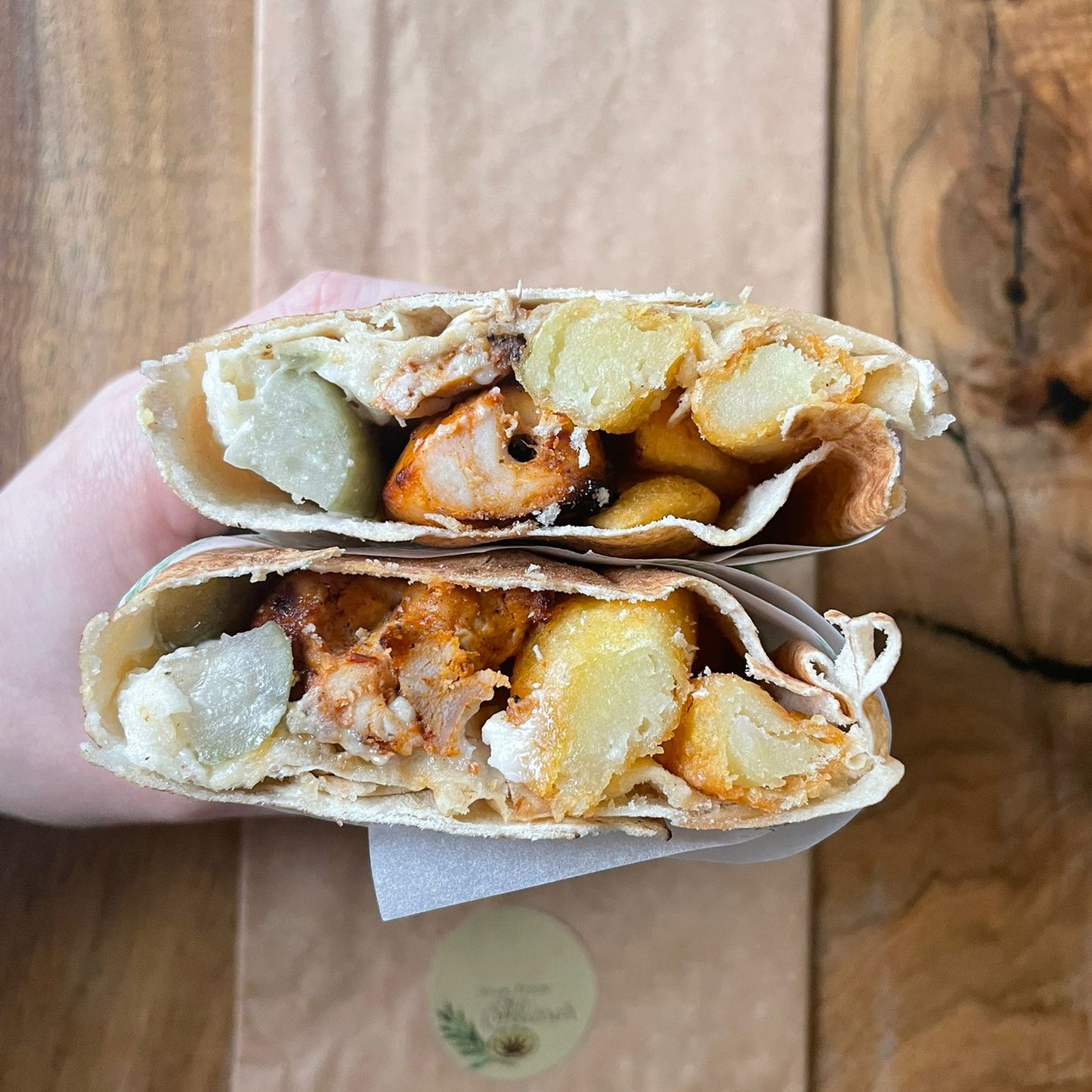 Shish Tawouk Wrap (Chicken)