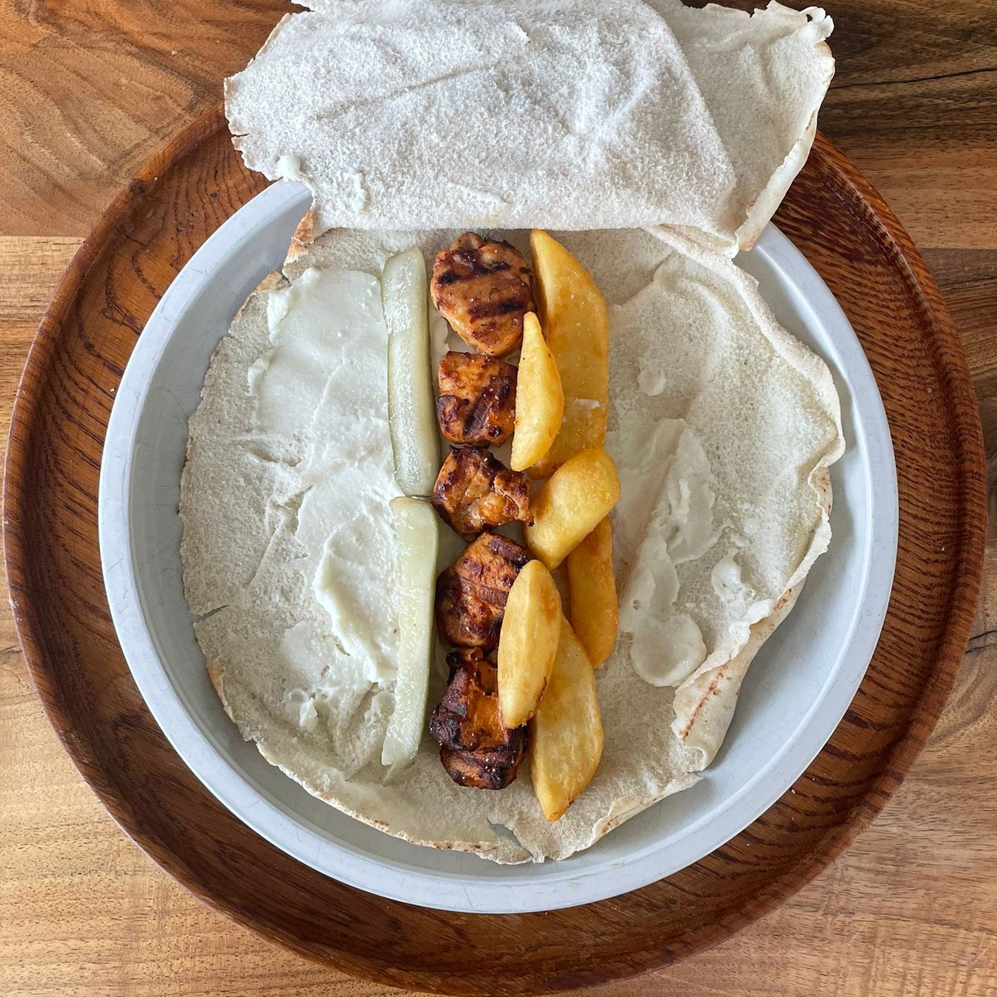 Shish Tawouk Wrap (Chicken)