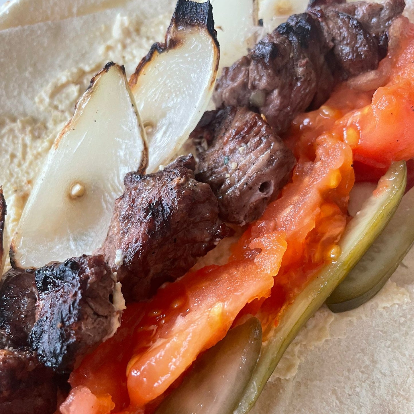 Lahem Mishwe Wrap (Lamb)
