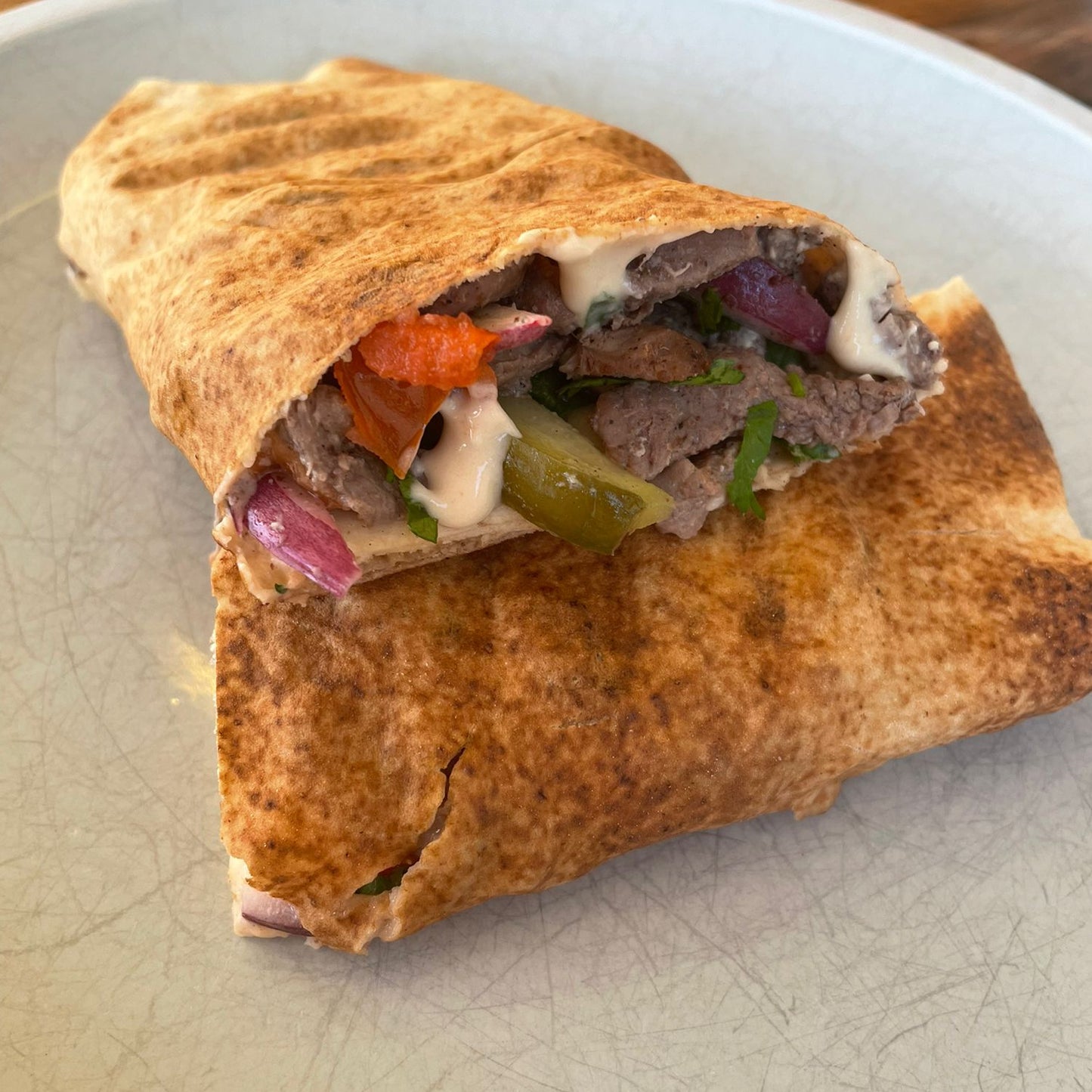 Lamb Shawarma Wrap